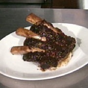 Braised beef ribs