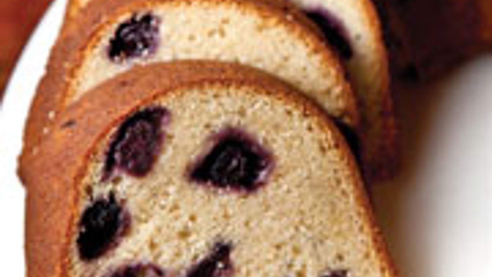 Lemon blueberry Bundt cake