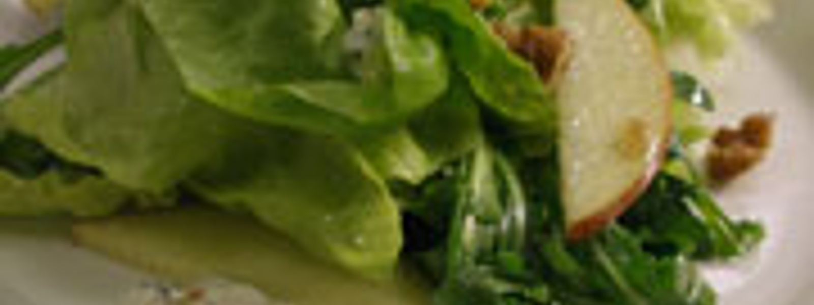 Butter lettuce salad with cider maple vinaigrette