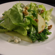 Butter lettuce salad with cider maple vinaigrette