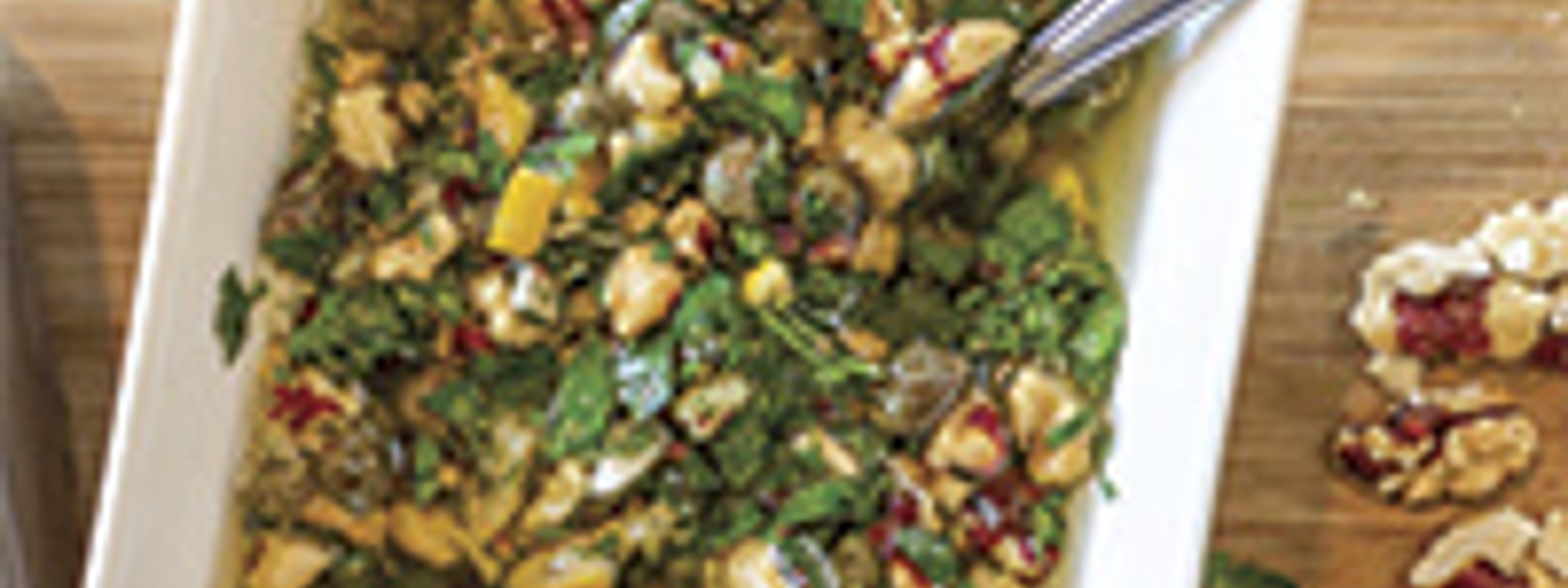 Put this walnut caper chimichurri on everything