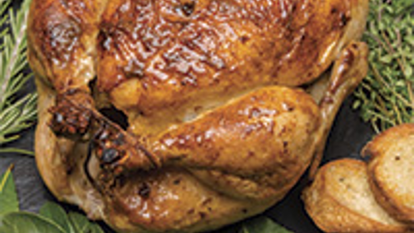 Herb-roasted chicken