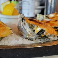 Oysters at Scoma's in San Francisco