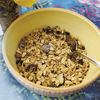 Crunchy California granola