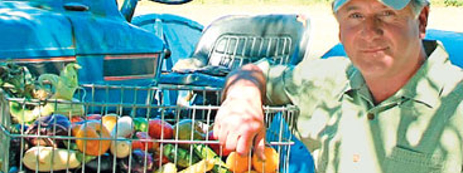 He grows it, he cooks it