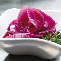 Rosemary pickled red onions