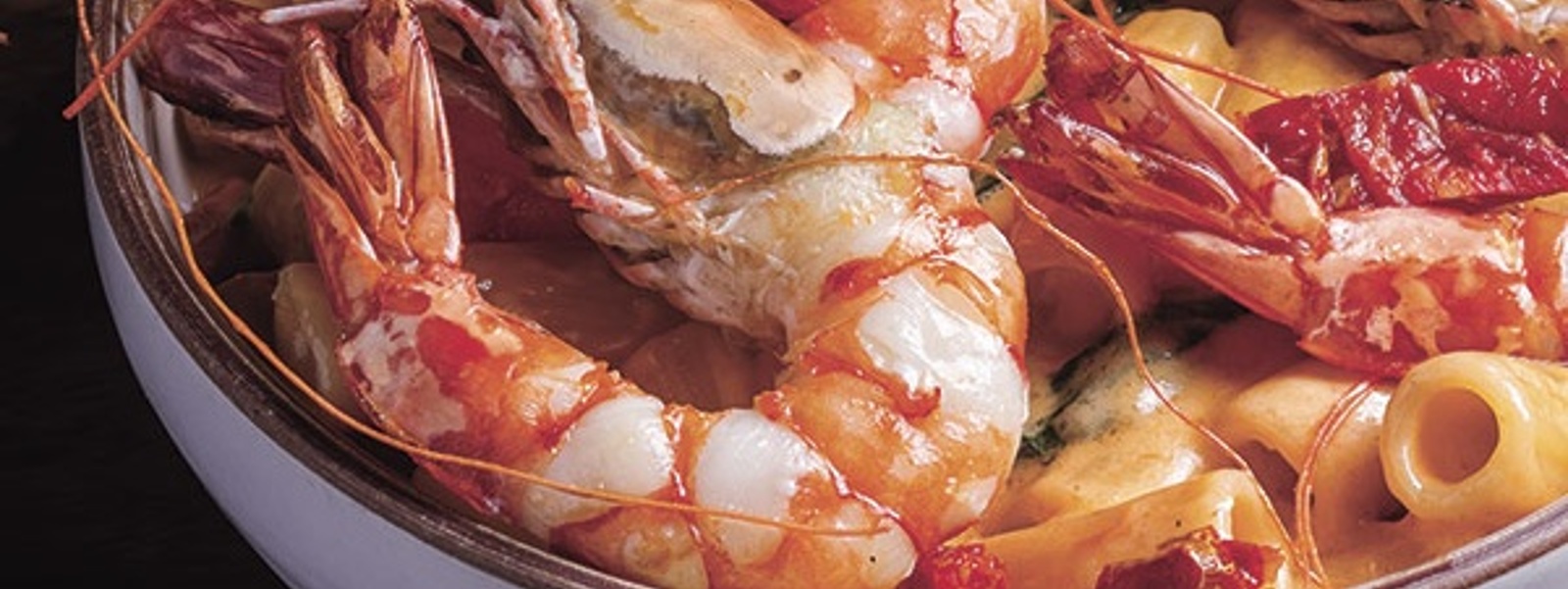 Shrimp rigatoni