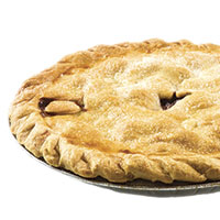 Mrs. Krause's plum pie