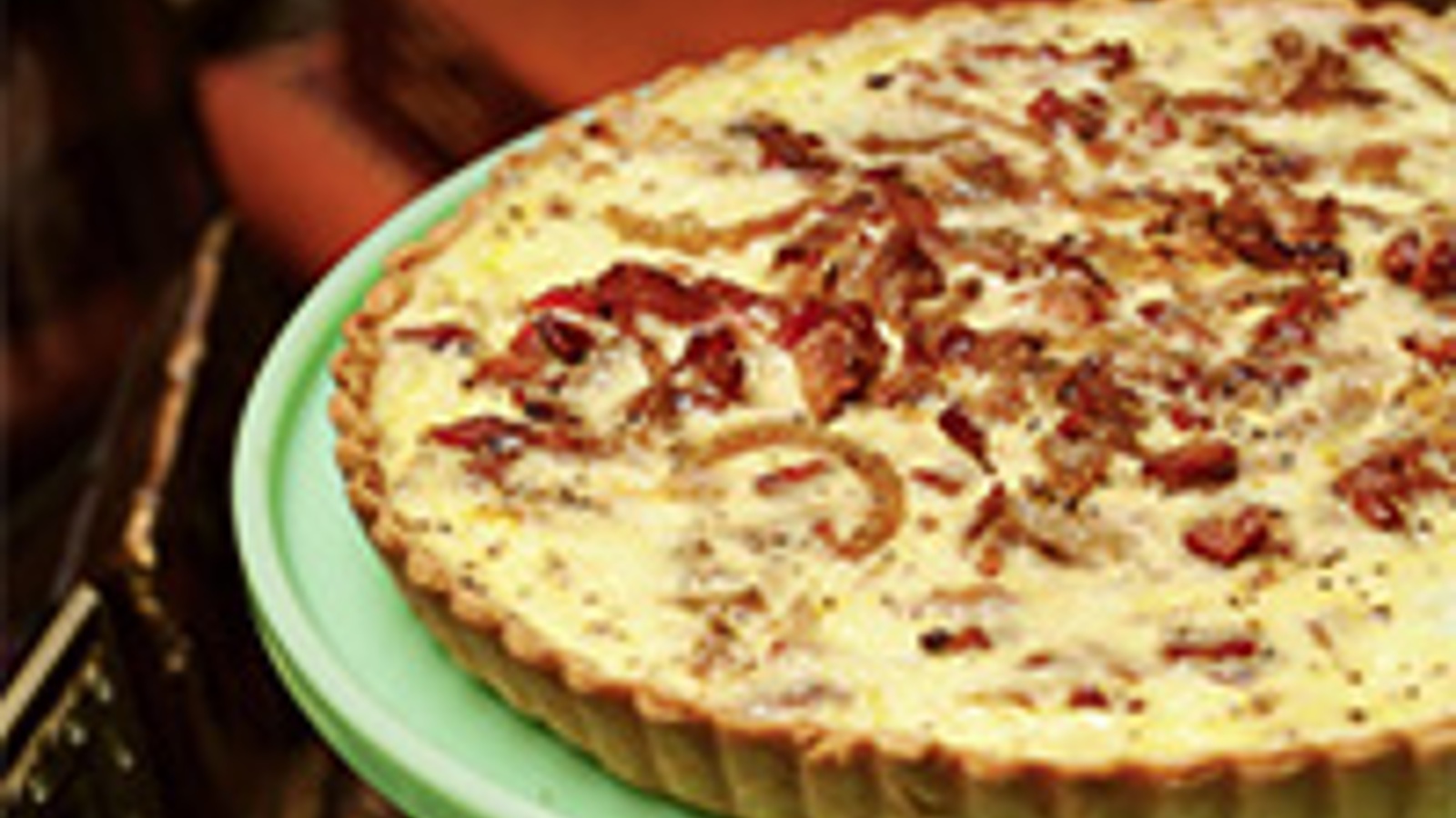 Pancetta and fennel tart