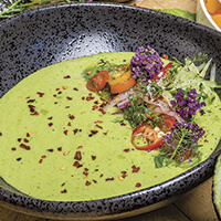 Avocado gazpacho