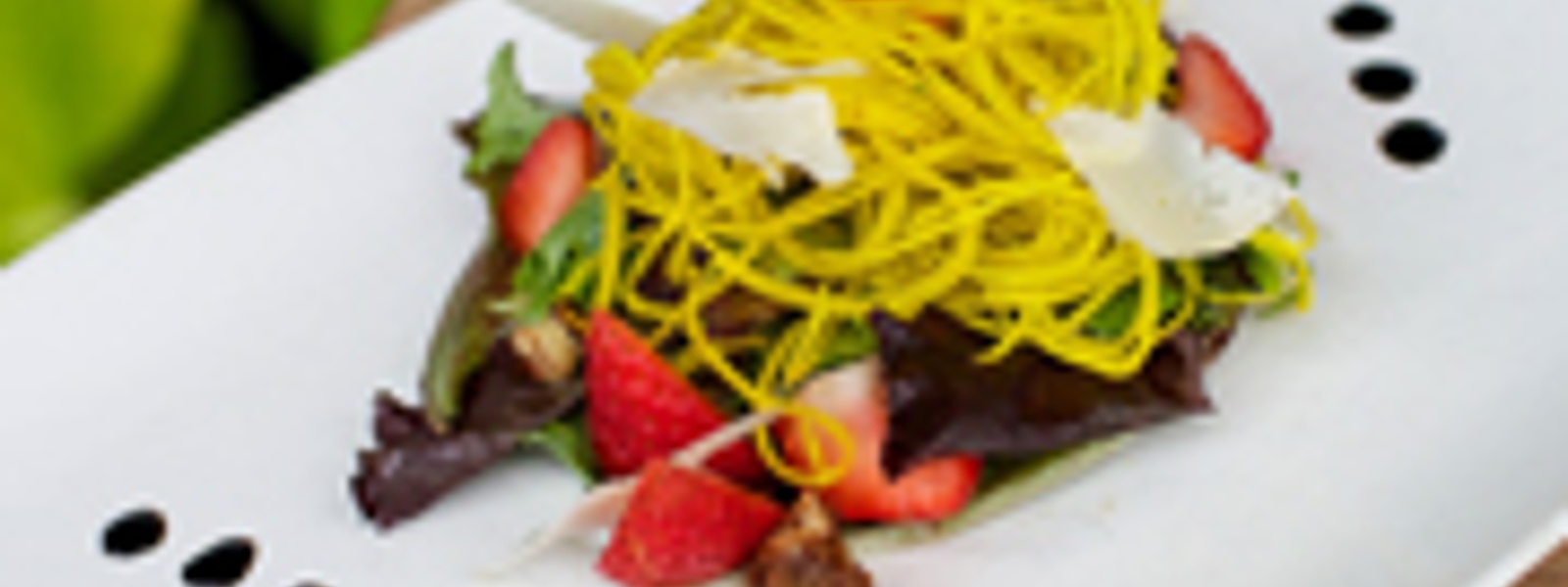 Angel hair beet salad