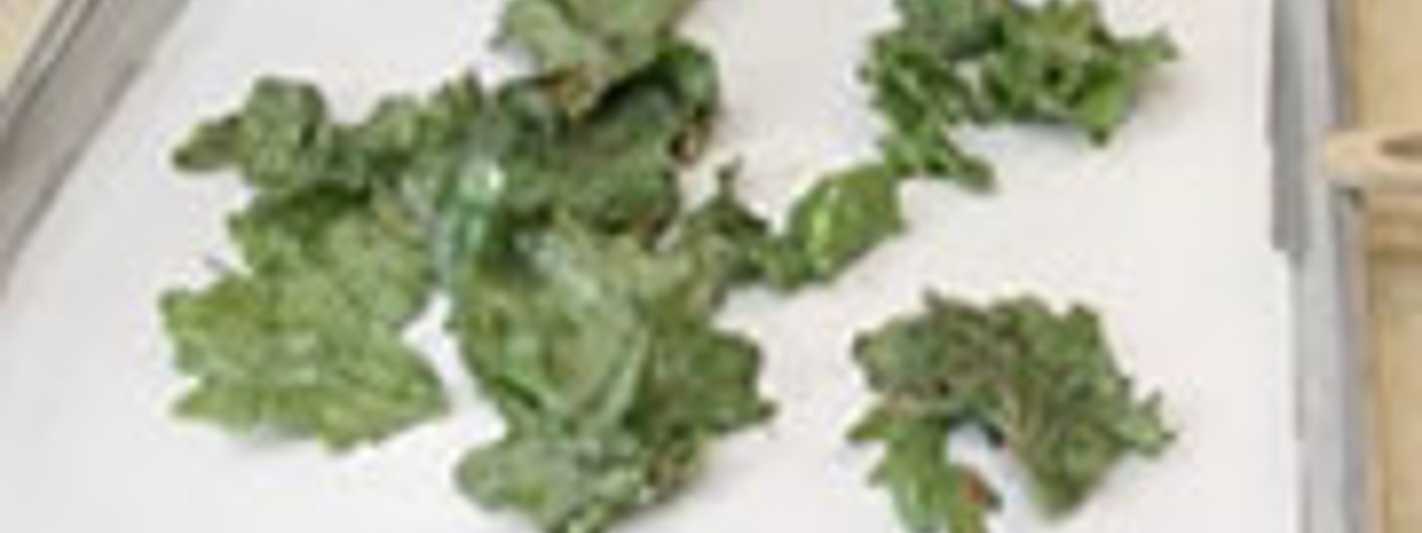 Thai-inspired sweet and savory kale chips