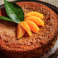 Orange and olive oil cake