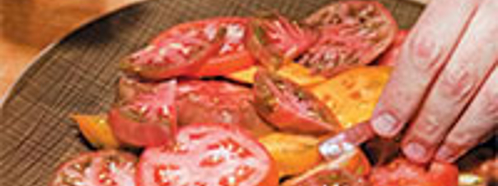 Edwards Ranch Estates heirloom tomato salad