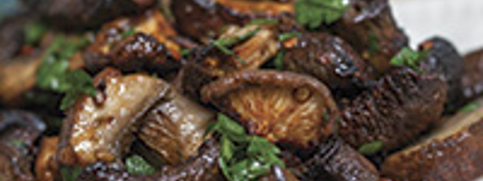 Miso roasted mushrooms