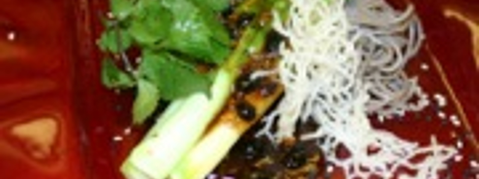 Fresh California asparagus with fermented black bean sauce