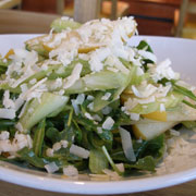 Celery and pear salad