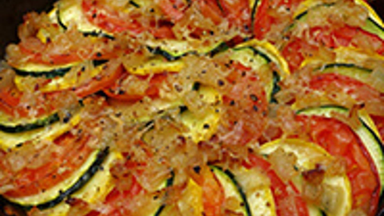 Summer squash and tomato gratin