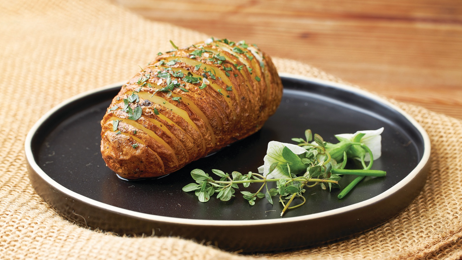 Hasselback potatoes