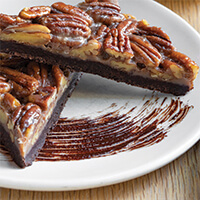 Chocolate pecan bars