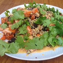 Moroccan carrot salad