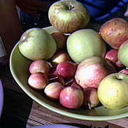 Curried turkey salad with apples and walnuts