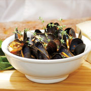 Zuppa di cozze (Mussel soup)