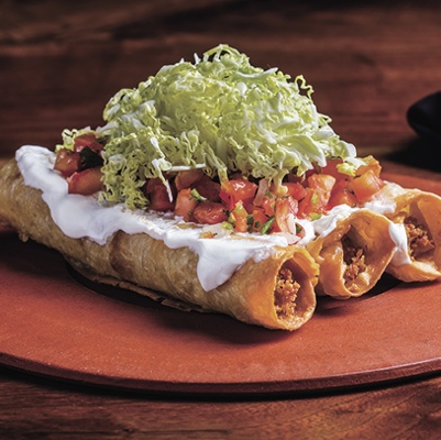 Chicken flautas