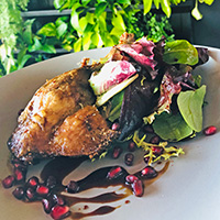 Duck confit salad