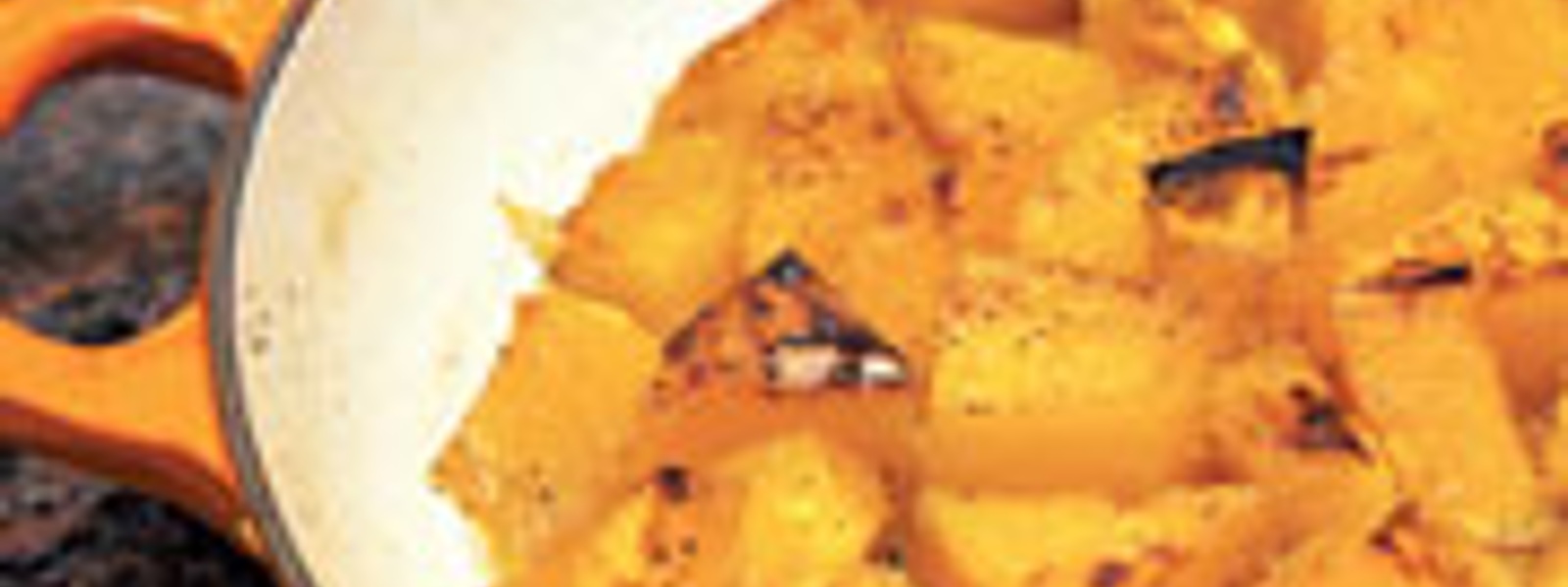 Honey-glazed butternut squash