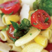 Simple vegetarian pasta