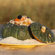 Rice stuffing with dried fruit