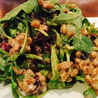 Wheat berry salad