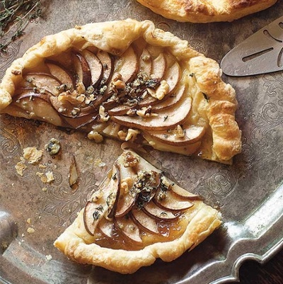 Pear-thyme galettes