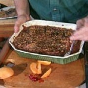 Cherry-apricot crisp