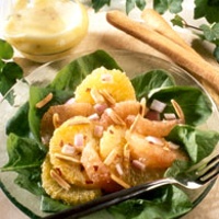 Almond-citrus salad