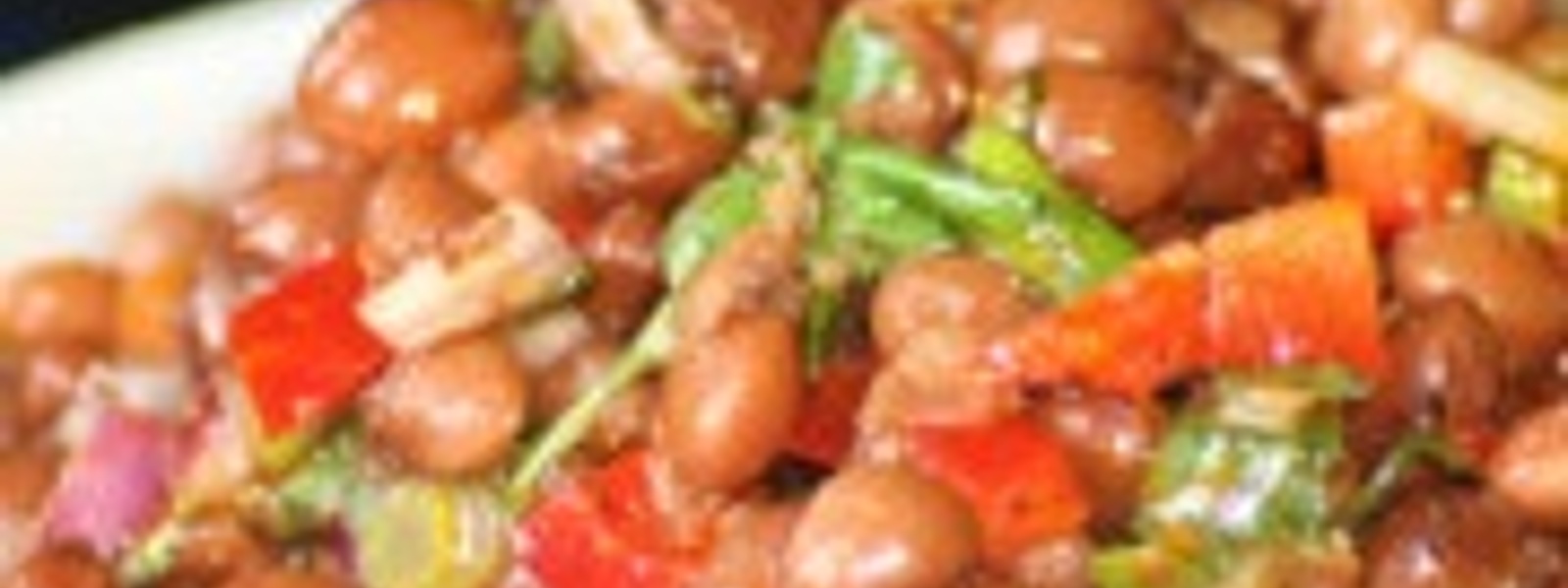 Pinquito bean salad