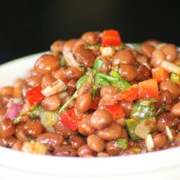 Pinquito bean salad