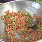 Fresh tomato salsa