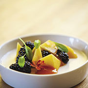 Buttermilk panna cotta